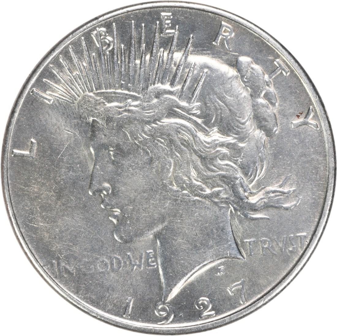 1927-S Peace Silver Dollar Au Uncertified (1 of 2)