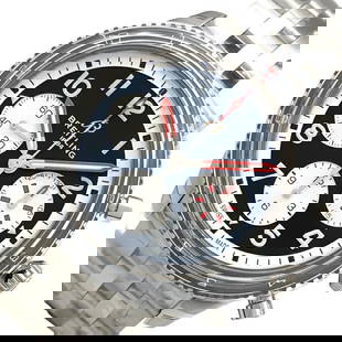 Breitling Classic Avi Chronograph 42 Mosquito Y23380 Men'S Used Watch #2224: Case Material: NA Type: Wristwatch Band Size: 20.5cm Case Size: 42mm Movement: Automatic Band Material: Ss Color: Black Product Disclaimer: Items may exhibit light wear, such as minor scratches or sli