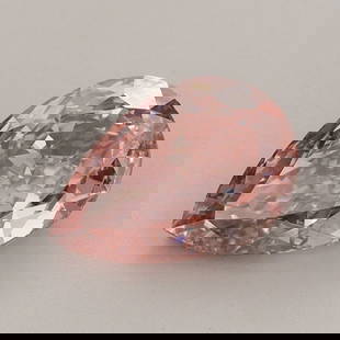 Pear 1.56Ct Fancy Intense Brownish Pink Vs1 - Loose Lab Diamond: Source: This Is A Real Diamond Grown In A Lab Not Mined. Carat: 1.56 Cut: - Color: Fancy Intense Brownish Pink Clarity: VS1 Polish: EX Symmetry: EX Measurements: 9.46L X 6.27W X 3.72H Certification: I