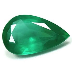 Pear 1.84Ct Green Ec - Loose Emerald Gemstone (1 of 1)
