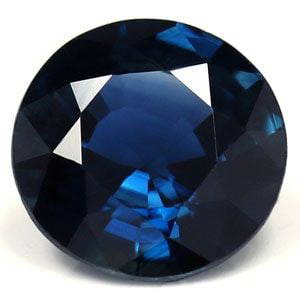 Round 1.08Ct Blue Ec - Loose Sapphire Gemstone: Type: Sapphire Carat: 1.08 Cut: FACETED Color: Blue Clarity: EC Treatment: NONE Color Shade: Deep Blue Measurements: 6.37L X 6.29W Certification: None Product Disclaimer: All diamonds and loose stones