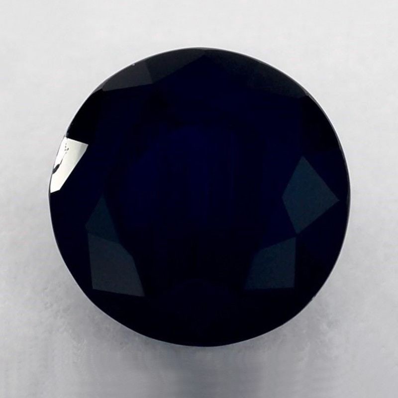 Round 2.47Ct Blue Ec - Loose Sapphire Gemstone (1 of 1)