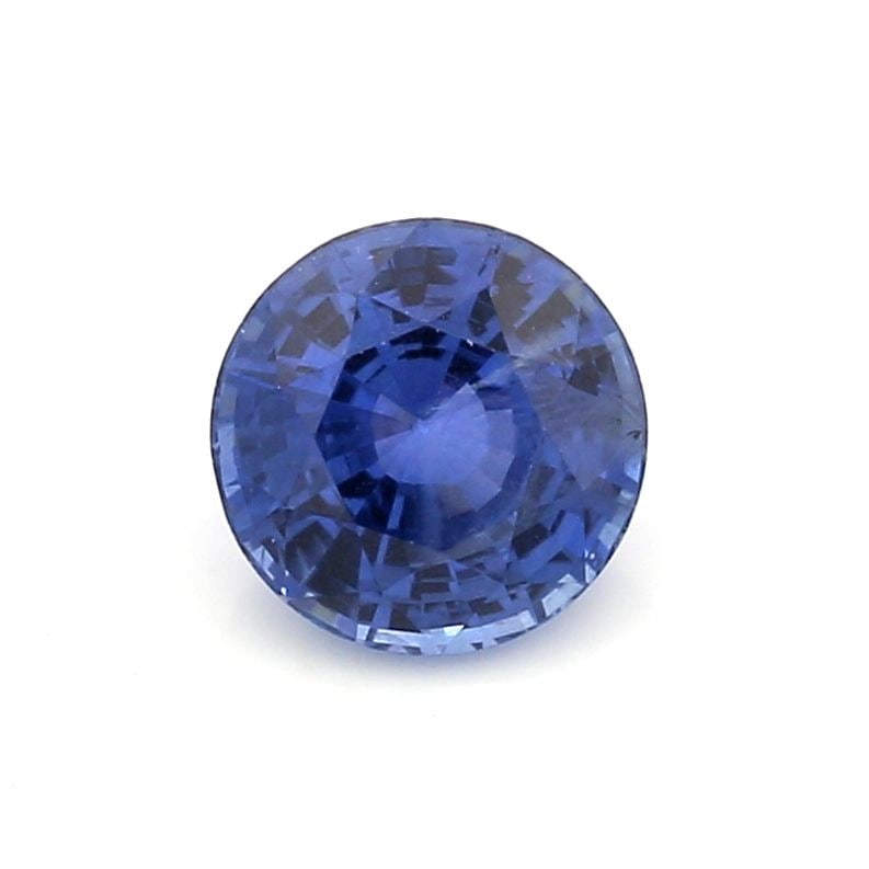 Round 1.5Ct Blue Si - Loose Sapphire Gemstone (1 of 1)