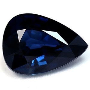 Pear 2.13Ct Blue Ec - Loose Sapphire Gemstone (1 of 1)