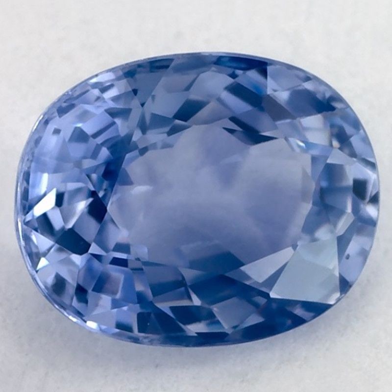 Oval 2.07Ct Blue Si - Loose Sapphire Gemstone (1 of 1)