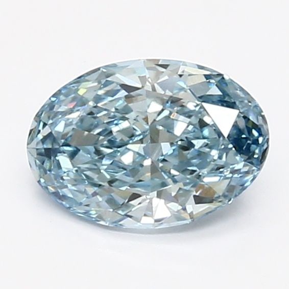 Oval 1.16Ct Fancy Vivid Blue Vvs2 - Loose Lab Diamond (1 of 1)