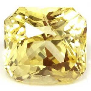 Emerald 1.32Ct Yellow Si - Loose Sapphire Gemstone (1 of 1)