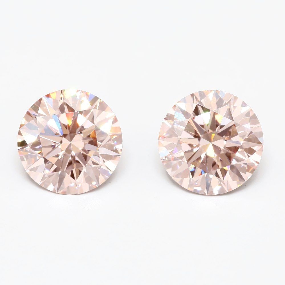 Round 1.56Ct Fancy Intense Pink Vs1 - Loose Lab Diamond: Source: This Is A Real Diamond Grown In A Lab Not Mined. Carat: 1.56 Cut: Color: Fancy Intense Pink Clarity: VS1 Polish: GD Symmetry: GD Measurements: 7.45L X 7.45W X 4.57H Certification: NONE Product