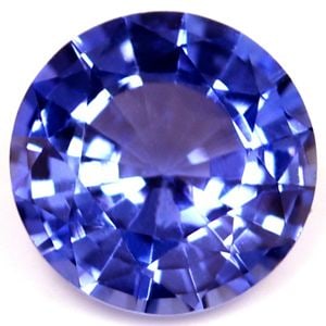 Round 1.3Ct Blue Ec - Loose Sapphire Gemstone (1 of 1)