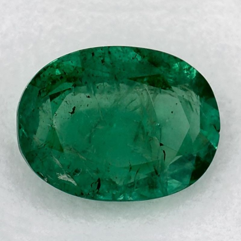 Oval 1.9Ct Green Si - Loose Emerald Gemstone (1 of 1)