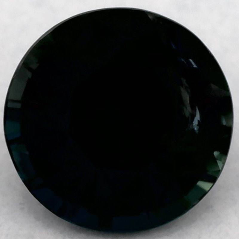 Round 1.54Ct Green Si - Loose Sapphire Gemstone (1 of 1)