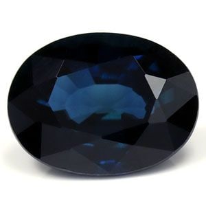 Oval 1.81Ct Blue Ec - Loose Sapphire Gemstone (1 of 1)