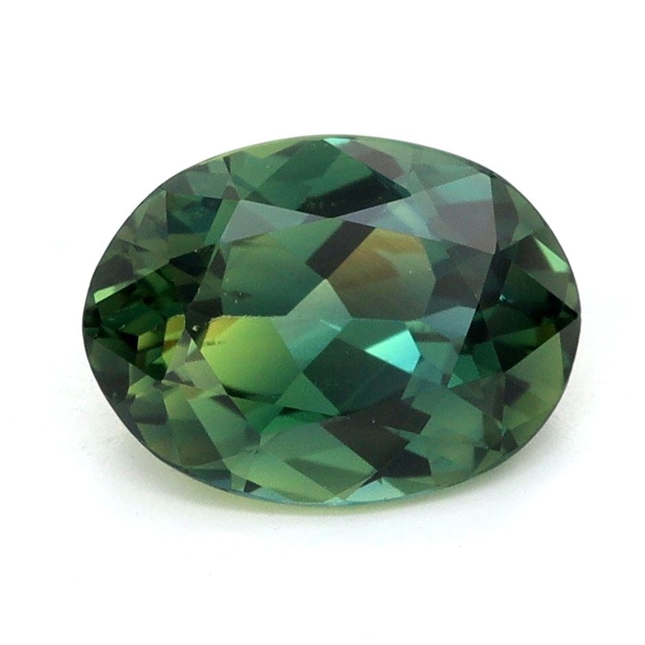 Oval 1.07Ct Multi_Color Ec - Loose Sapphire Gemstone (1 of 1)