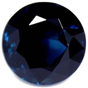 Round 1.52Ct Blue Si - Loose Sapphire Gemstone: Type: Sapphire Carat: 1.52 Cut: FACETED Color: Blue Clarity: SI Treatment: HEATED Color Shade: Deep Blue Measurements: 6.55L X 6.52W Certification: None Product Disclaimer: All diamonds and loose ston