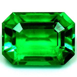 Emerald 1.07Ct Green Ec - Loose Emerald Gemstone (1 of 1)
