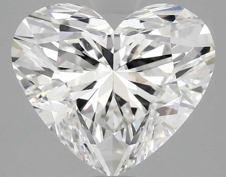Heart 3.02Ct E Vs1 - Loose Lab Diamond (1 of 1)