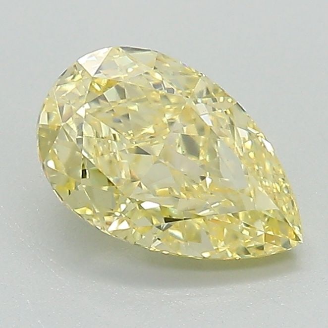 Pear 1.16Ct Fancy Intense Yellow Vs1 - Loose Lab Diamond (1 of 1)