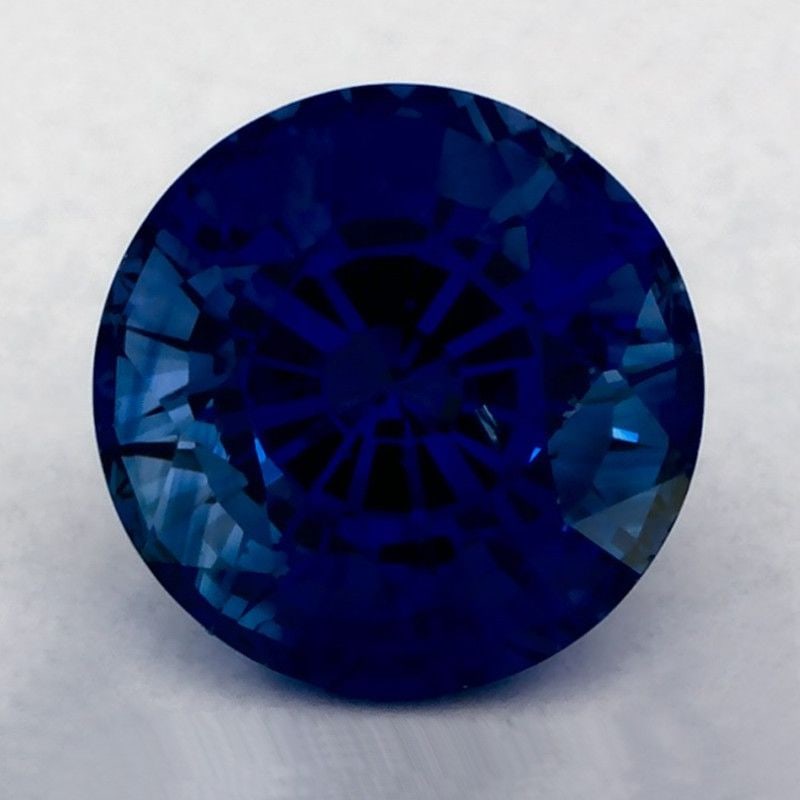 Round 1.2Ct Blue Ec - Loose Sapphire Gemstone (1 of 1)