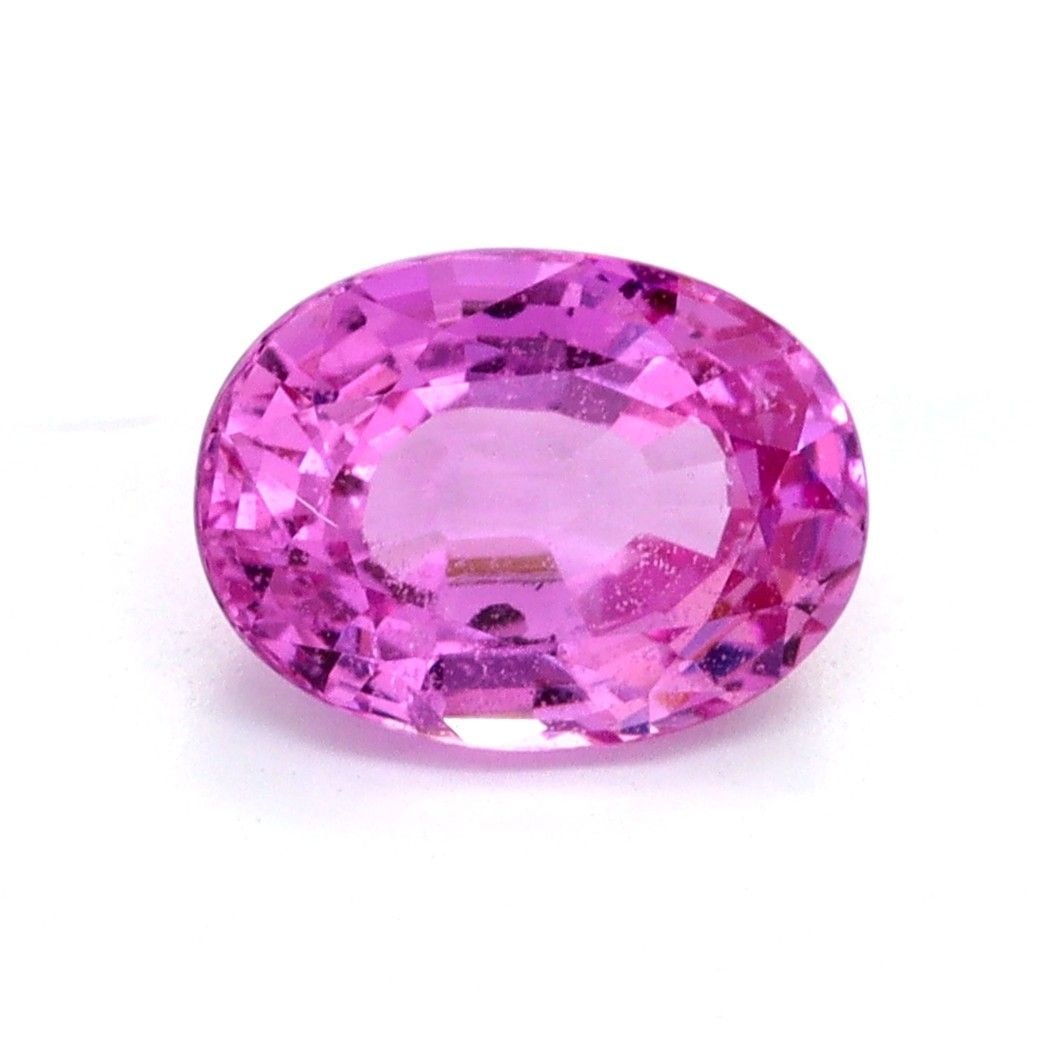 Oval 1.07Ct Pink Ec - Loose Sapphire Gemstone (1 of 1)