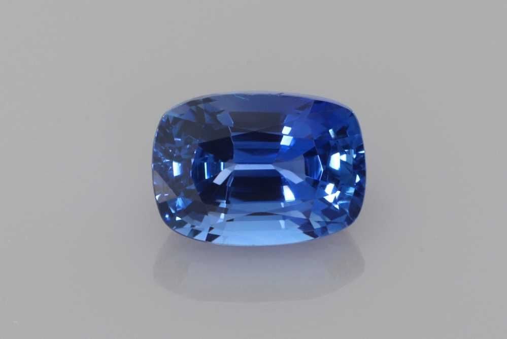 Cushion 1.26Ct Blue Si - Loose Sapphire Gemstone (1 of 1)