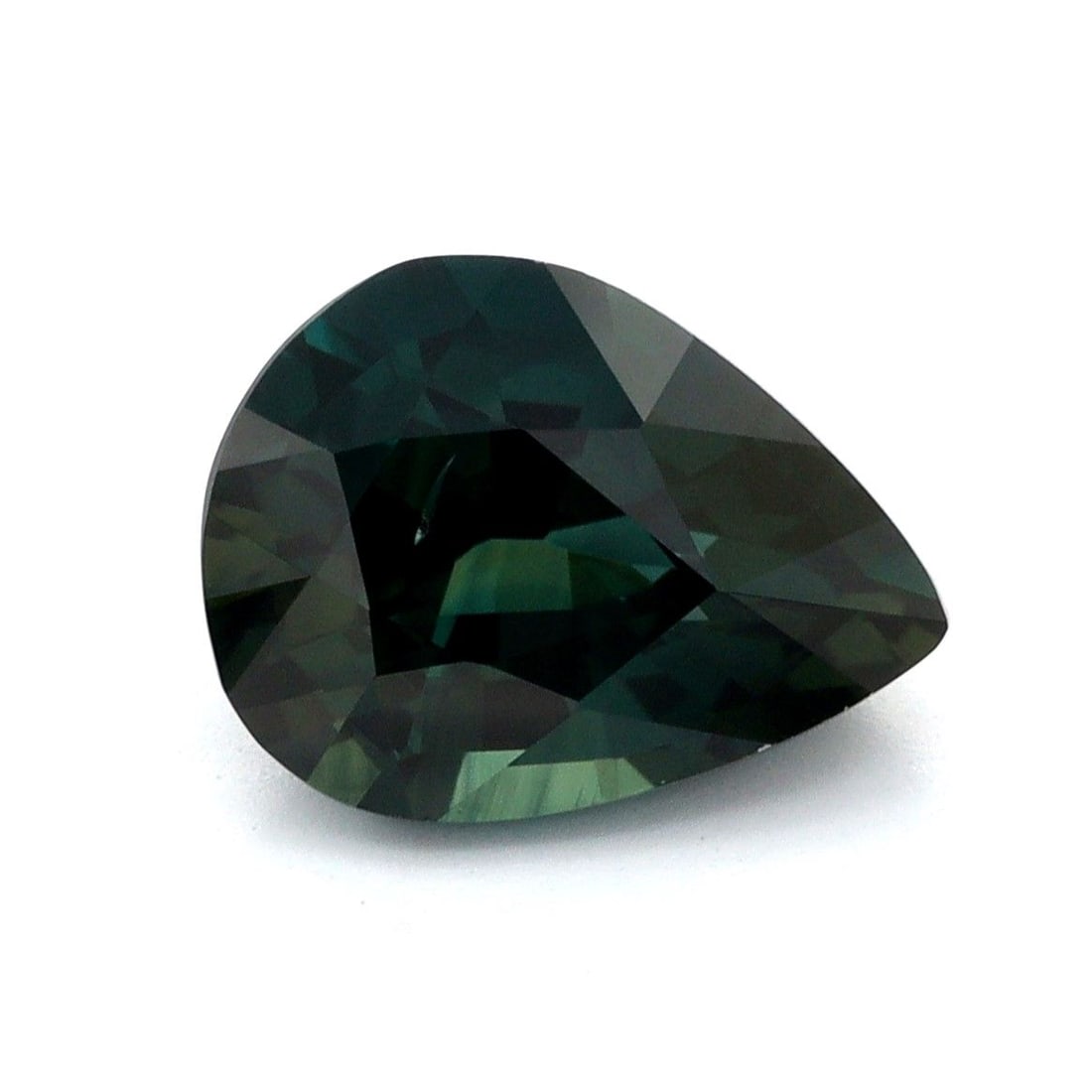 Pear 1.44Ct Teal Si - Loose Sapphire Gemstone (1 of 1)