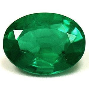 Oval 2.33Ct Green Si - Loose Emerald Gemstone (1 of 1)