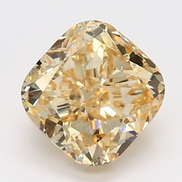 Cushion Modified 2.07Ct Fancy Intense Yellow Si1 - Loose Lab Diamond (1 of 1)