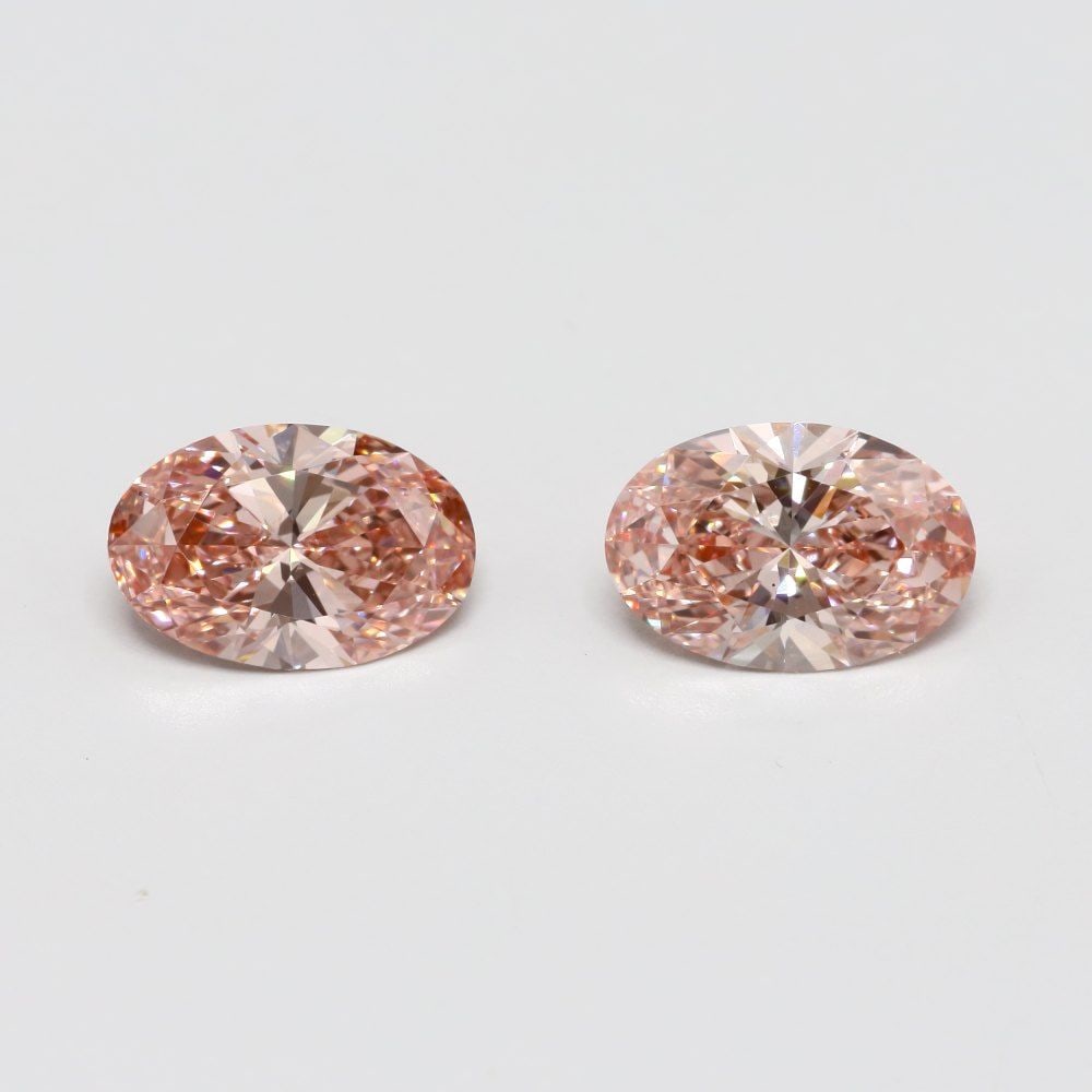 Oval 1.11Ct Fancy Intense Pink Vs2 - Loose Lab Diamond (1 of 1)