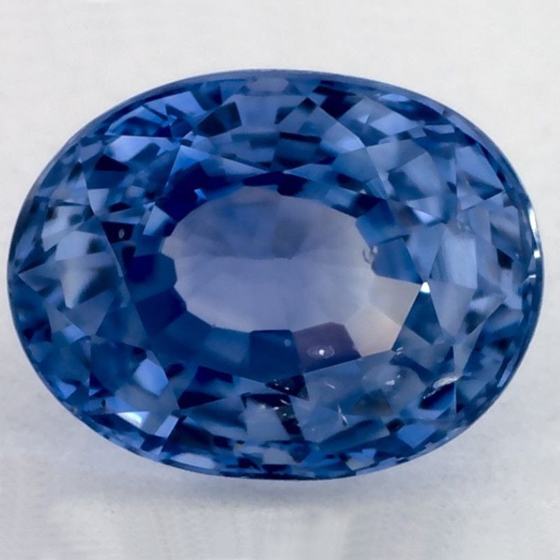 Oval 1.99Ct Blue Si - Loose Sapphire Gemstone (1 of 1)