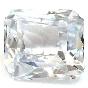 Emerald 2.09Ct White Ec - Loose Sapphire Gemstone (1 of 1)