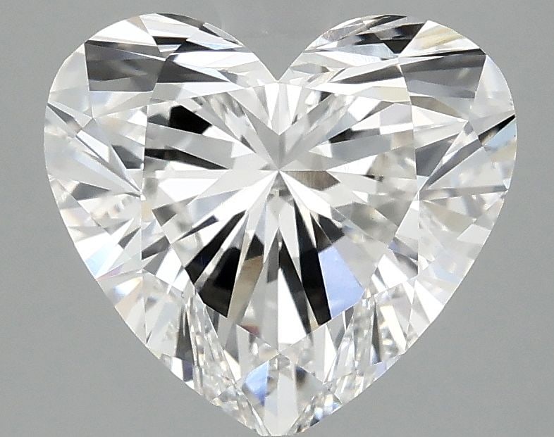 Heart 3.01Ct F Vvs2 - Loose Lab Diamond (1 of 1)