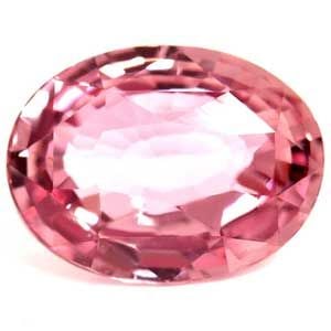 Oval 3.25Ct Pink Ec - Loose Sapphire Gemstone (1 of 1)