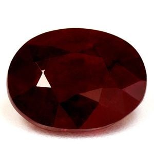 Oval 1.87Ct Red Si - Loose Ruby Gemstone (1 of 1)