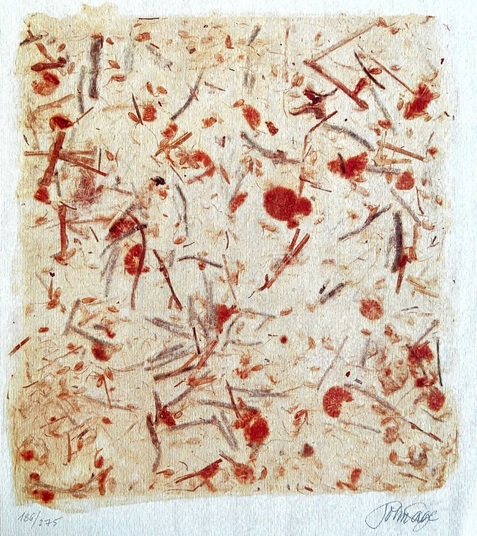 John Cage Lithograph 275Ex (Paul Mccartney Yoko Ono /Bob Dylan): John Cage "Medicine Drawings " Lithograph from an work by John Cage, printed in 1997 The work measures 30 x 40 cm 275 hand-numbered copies signed on the plate Birkhuser Kunstverlag, Basel John Cage "M