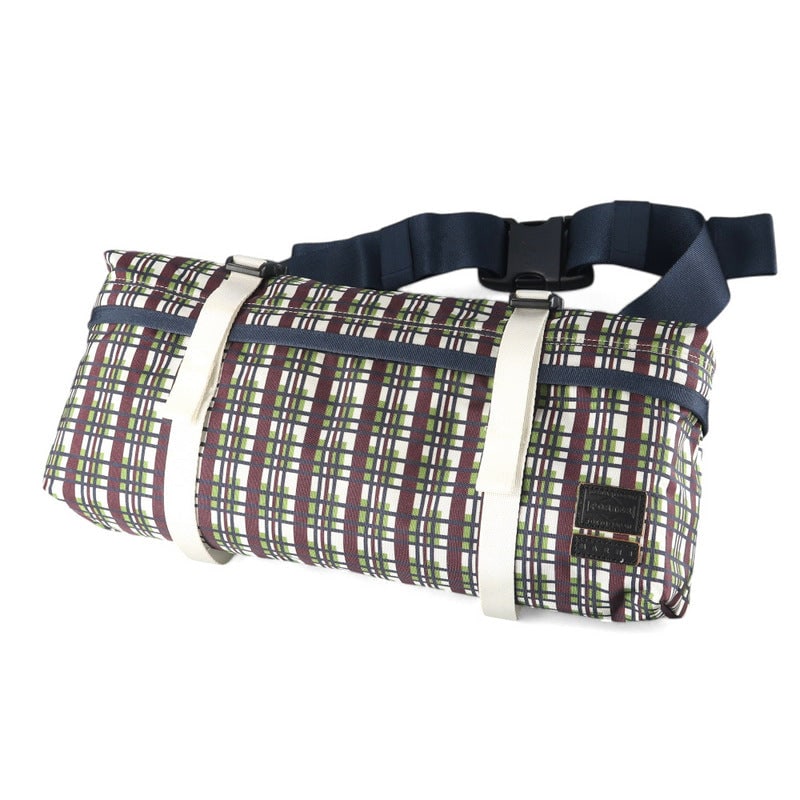 Marni Waist Bag Nylon Green X Brown X Navy/Check Pattern Bum Bag Mens: Material: Nylon Gender: Mens Brand: MARNI Item: Waist bag Model: BUM BAG Gender: mens Color: Green x Brown x Navy/Check Pattern Material: Nylon Accessories: None Size: cm (approx.): W39 x H16.5 x D8x