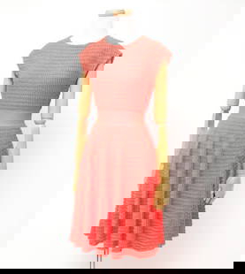 Dior One Piece 4C24609Am508 70% Polyester, 25% Cotton, 5% Polyamide/Lye Coral Orange Women I38: Material: Cotton Gender: Women Brand: Dior Item: one piece Gender: Women Color: Coral orange Material: 70% polyester, 25% cotton, 5% polyamide, ly Accessories: Hangers, Garment Covers Notation Size: I