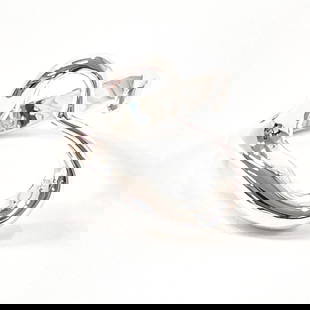 Tiffany&Co. Ring Silver925 Silver El Saperetti Open Heart Women: Material: Silver925 Gender: Women Pattern: El Saperetti Brand: TIFFANY&Co. Item: Ring Model: Open heart Line: El Saperetti Gender: Women Color: Silver Material: Silver925 Accessories: None Size: cm (a