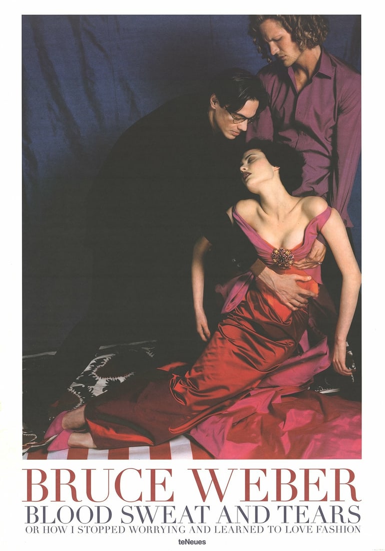 Bruce Weber On The Set " Poster Photography Red, Multicolor, Pu: Artist: Bruce Weber Title: On the set Year: 1995 Signed: No Medium: Offset Lithograph Paper Size: 39.5 x 27.5 inches ( 100 x 70 cm ) Image Size: 31.75 x 24 inches ( 81 x 61 cm ) Edition Size: 1000 Fra