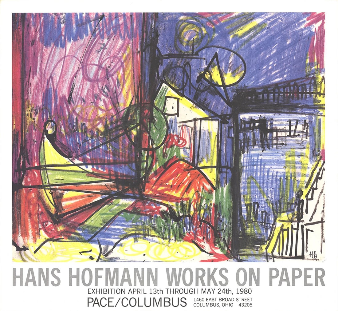 Hans Hofmann Landscape-Works On Paper " Poster Expressionism Mul: Artist: Hans Hofmann Title: Landscape-Works on Paper Year: 1980 Signed: No Medium: Offset Lithograph Paper Size: 24.75 x 27 inches ( 63 x 69 cm ) Image Size: 20 x 25 inches ( 51 x 64 cm ) Edition Size