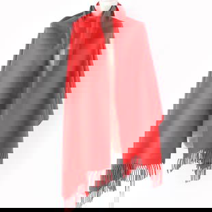 Hermes Stall Main: Material: Cashmere Gender: Women Brand: HERMES Item: Stall Gender: Women Color: Red type Material: Main: 100% cashmere Accessories: None Size: cm (approx.): W70 inch (approx.): W27.6 Detailed remarks: