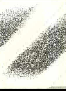 Jean Rene Bazaine Composition Vii " Lithograph Contemporary: Artist: Jean Rene Bazaine Title: Composition VII Year: 1968 Signed: No Medium: Lithograph Paper Size: 15 x 11 inches ( 38 x 28 cm ) Image Size: 15 x 11 inches ( 38 x 28 cm ) Edition Size: Unknown Fram