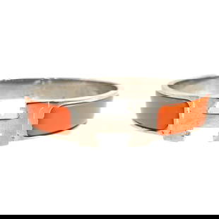 Hermes Bracelet Metal Orange Bangle Click Crack H Pm Unisex(Unisex): Gender: Unisex Brand: HERMES Item: bracelet Model: clicclacH PM Type: Bangle Gender: unisex (Unisex) Color: Orange Material: metal Accessories: None Size: cm (approx.): Belt Width: 1.2 inch (approx.):
