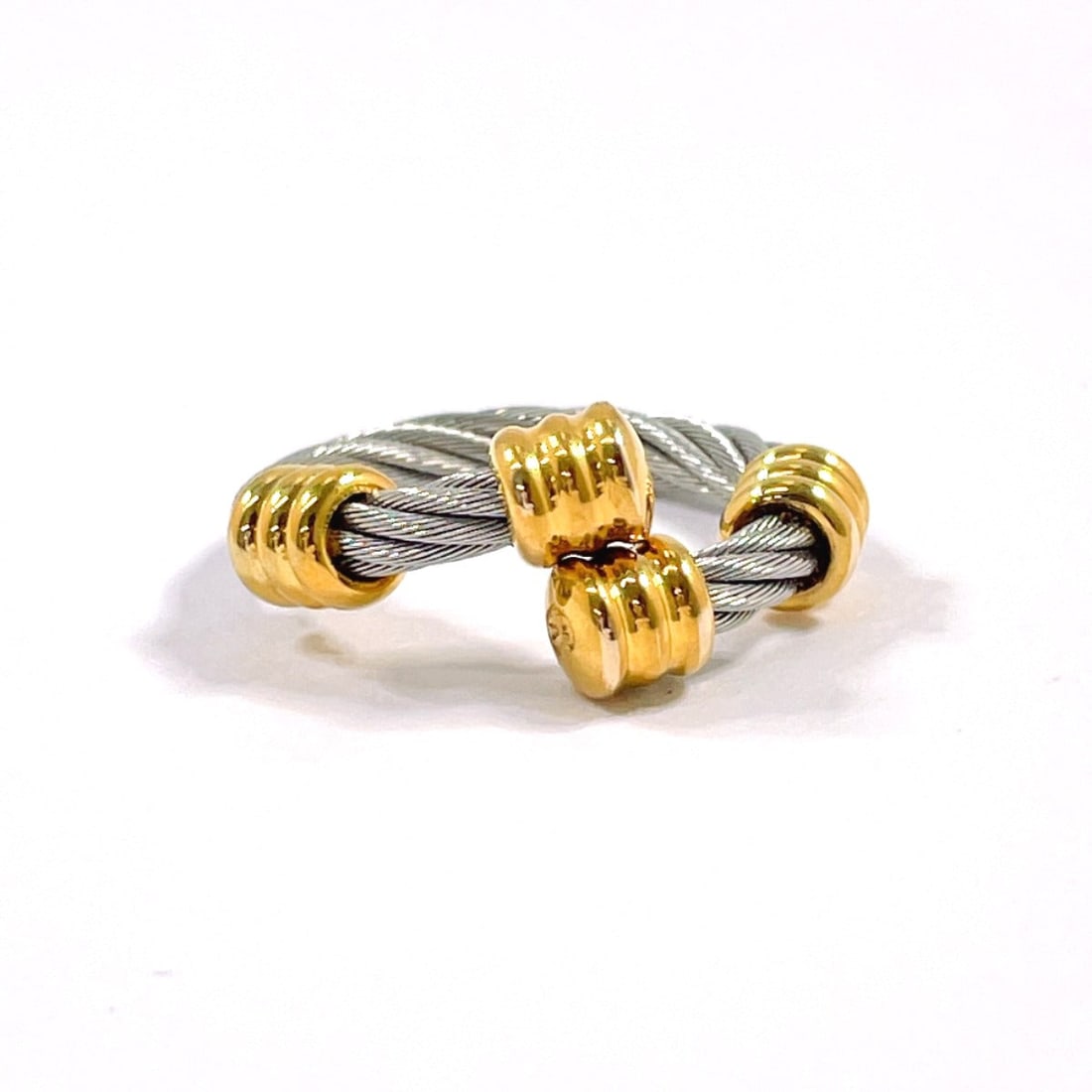 Philippe Charriol Ring Metal Silver Wire Ring Women: Gender: Women Brand: PHILIPPE CHARRIOL Item: Ring Model: wire ring Gender: Women Color: Silver Material: metal Accessories: None Size: cm (approx.): 9(JPsize) US 5 EU 49 Ring Width: 3.0mm inch (approx