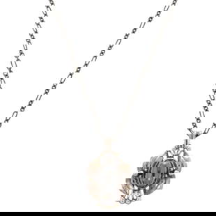 Georg Jensen Necklace Silver925, Hematite Silver Heritage 2000 Year Pendant Women: Material: Silver925 Gender: Women Brand: Georg Jensen Item: Necklace Model: Heritage 2000 Year Pendant Gender: Women Color: Silver Material: Silver925, Hematite Weight: 10.4g Accessories: None Size: c