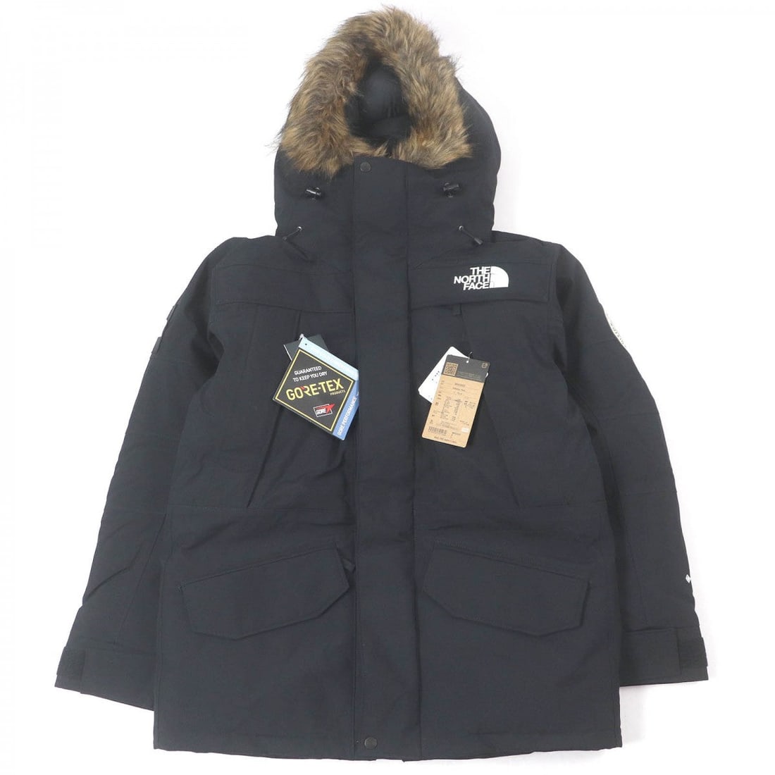 The North Face Down Jacket Nd92032 Outer: Material: Nylon Gender: Mens Brand: THE NORTH FACE Item: Down jacket Model: Antarctica Parka Gender: mens Color: black Material: Outer: 100% nylon, Lining: 100% polyester, Filling: 72% down, Filling: