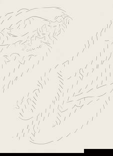 Henri Matisse, La Coiffure D'Hrodiade (Herodotus' Coiffure), Posies, Lithograph: Lithograph on papier bouffant des Papeteries de Casteljoux paper. Paper Size: 11.24 x 8.46 inches. Excellent condition. Unsigned and unnumbered, as issued. Notes: From the folio, Posies de Stphane Mal