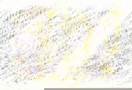 Jean Rene Bazaine Composition I " Lithograph Contemporary: Artist: Jean Rene Bazaine Title: Composition I Year: 1968 Signed: No Medium: Lithograph Paper Size: 15 x 22 inches ( 38 x 56 cm ) Image Size: 15 x 22 inches ( 38 x 56 cm ) Edition Size: Unknown Framed
