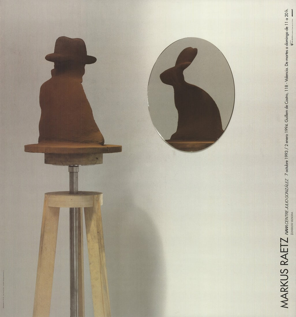 Markus Raetz Metamorphose Ii " Offset Lithograph Surrealism Br: Artist: Markus Raetz Title: Metamorphose II Year: 1992 Signed: No Medium: Offset Lithograph Paper Size: 27.5 x 25.75 inches ( 70 x 65 cm ) Image Size: 27.5 x 25.75 inches ( 70 x 65 cm ) Edition Size: