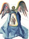 Salvador Dali, Dante Purified (Michler/Lpsinger 1039-1138; Field 189-200), La Divine Comdie, Woodcut