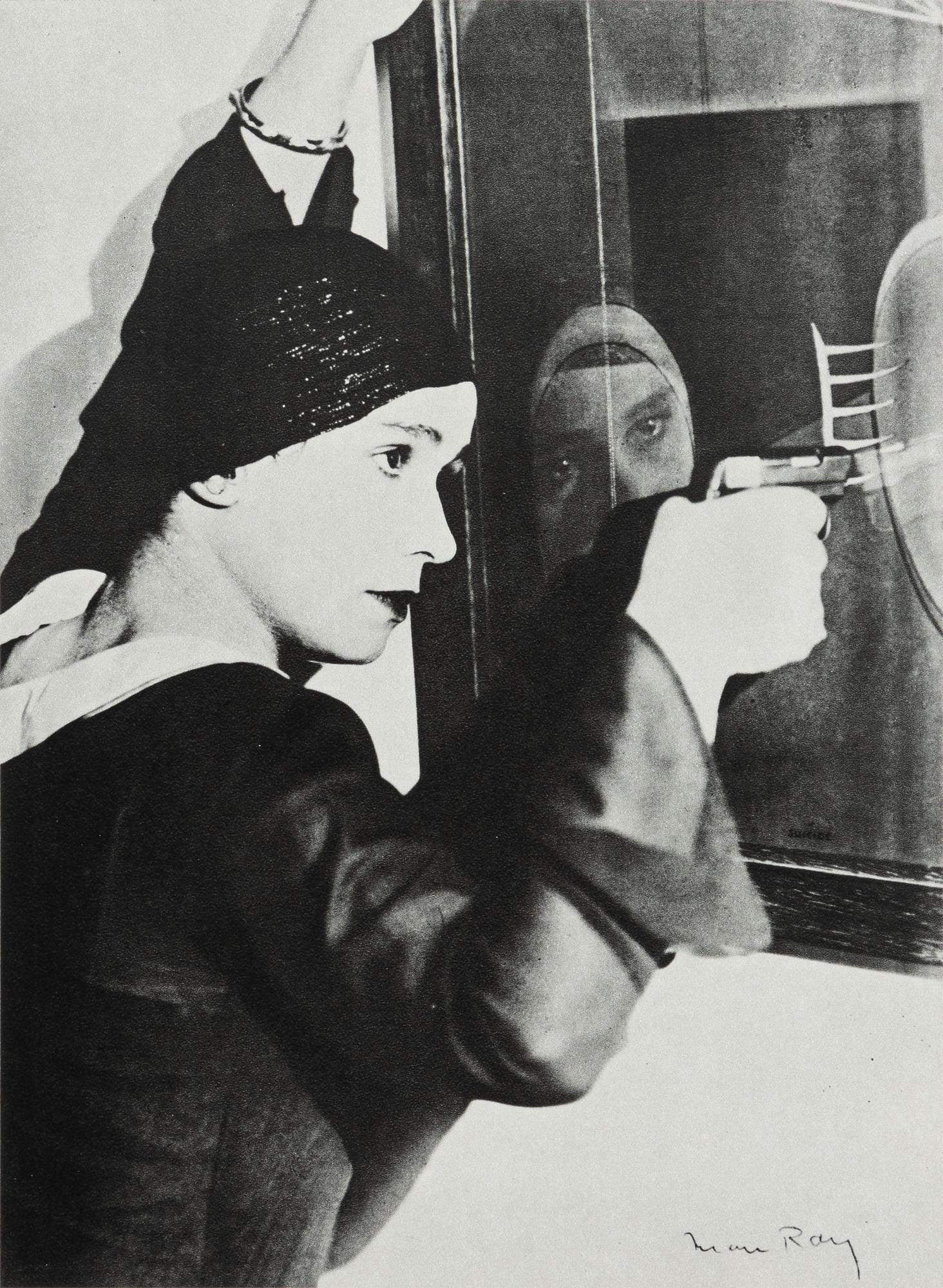 Man Ray, Composition, Man Ray, Electa Editrice Portfolios, Hliogravure: Hliogravure on vlin paper. Paper size: 15.75 x 11.75 inches. Excellent condition. Inscription: unsigned and unnumbered, as issued. Notes: From the folio, Man Ray, Electa Editrice Portfolios, 1980. Pub